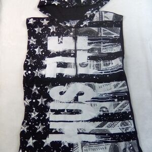 Fresh Laundry Black and White Hoodie